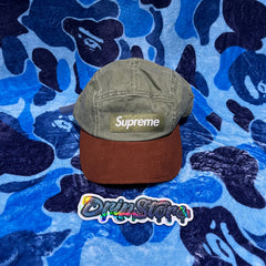 Gorra Supreme Suede Visor Camp Light Olive