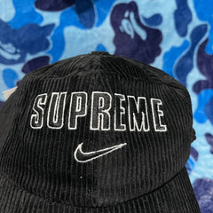 Gorra Supreme x Nike Negra