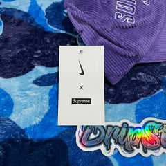 Gorra Supreme x Nike Violeta
