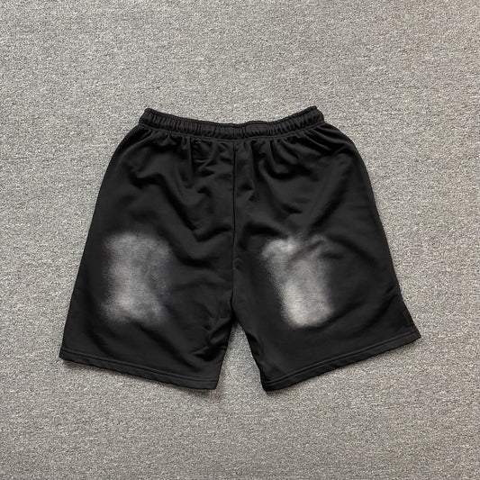 Hellstar Flame Shorts Black