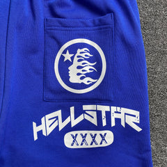Hellstar Shorts Blue