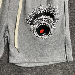 Hellstar Shorts Grey