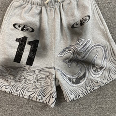Hellstar Shorts Grey