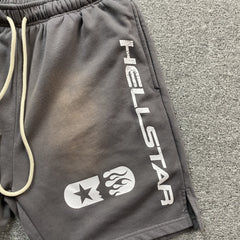 Hellstar Shorts Grey