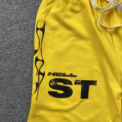 Hellstar Shorts Yellow