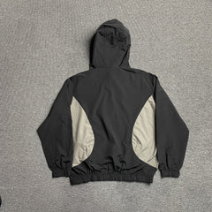Hellstar Track Jacket Black Grey