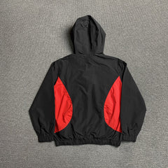 Hellstar Track Jacket Black Red