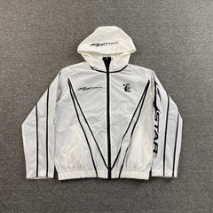 Hellstar Track Jacket White