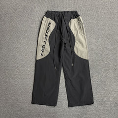 Hellstar Track Pants Black Grey