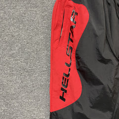 Hellstar Track Pants Black Red