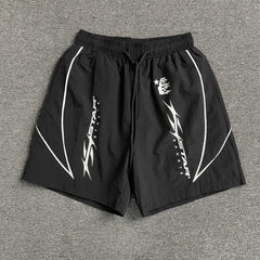 Hellstar Track Shorts Black