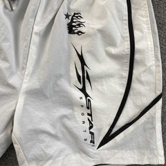 Hellstar Track Shorts White