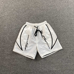Hellstar Track Shorts White