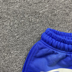 Hellstar Warm Up Shorts Blue