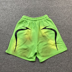 Hellstar Warm Up Shorts Green