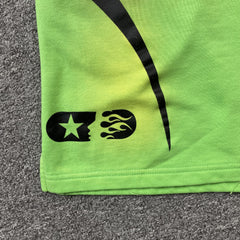 Hellstar Warm Up Shorts Green