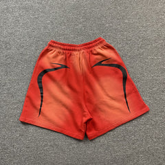 Hellstar Warm Up Shorts Red