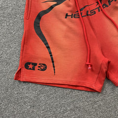 Hellstar Warm Up Shorts Red