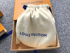 Louis Vuitton Damier Gold LV Initials Belt Brown