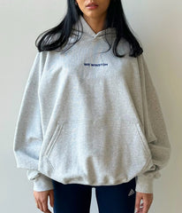 Mr Winston Navy Puff Hoodie