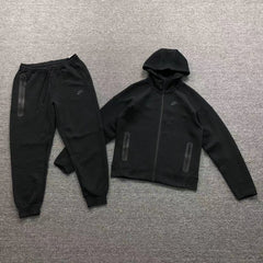 Nike Tech Fleece Tracksuit Black