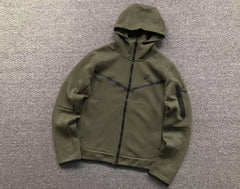 Nike Tech Fleece Tracksuit Green