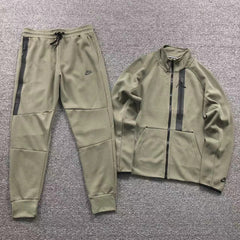 Nike Tech Fleece Tracksuit Green
