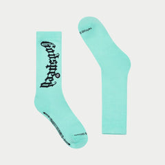 God Speed OG Logo Sock (Electric Teal)
