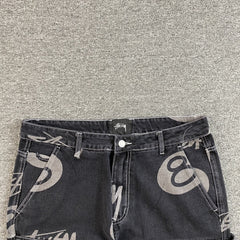 Stussy 8 Ball Jeans Black