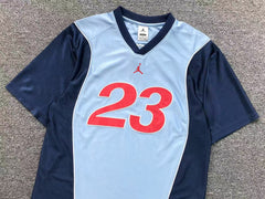 Supreme Jordan Warm Up Jersey Light Blue