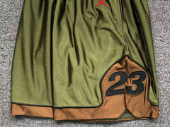 Supreme Jordan Warm Up Short Olive