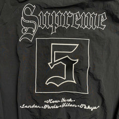 Supreme Old English Track Jacket Black