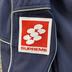 Supreme Reflective Piping Pullover Navy