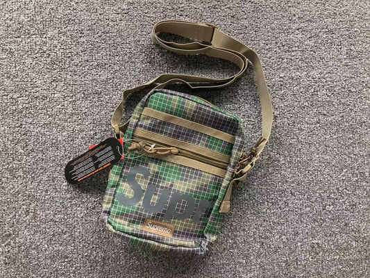 Supreme Shoulder Bag (SS24) Green Camo