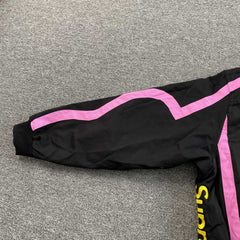 Supreme SpongeBob SquarePants Jeff Hamilton Racing Jacket Black