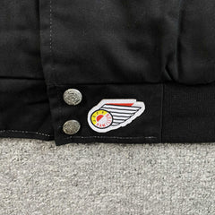 Supreme SpongeBob SquarePants Jeff Hamilton Racing Jacket Black