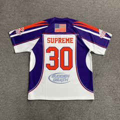 Supreme Sudden Death Football Jersey White