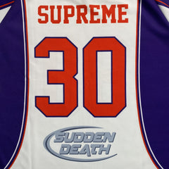 Supreme Sudden Death Football Jersey White