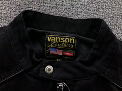 Supreme Vanson Leathers Cordura Cotton Jacket Black