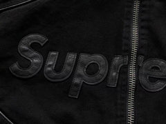 Supreme Vanson Leathers Cordura Cotton Jacket Black