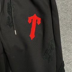 Trapstar Irongate Arch Chenille 2.0 Tracksuit Black