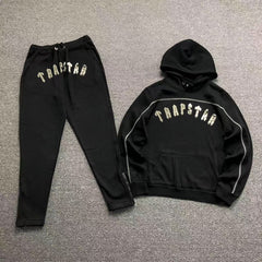 Trapstar Irongate Arch Chenille Tracksuit Black