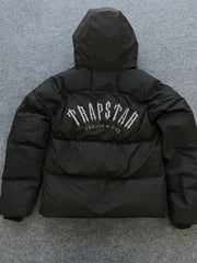 Trapstar Irongate Arch Puffer Jacket Black