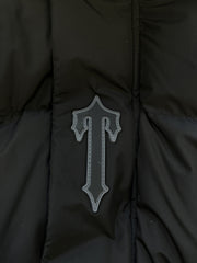 Trapstar Irongate Arch Puffer Jacket Black