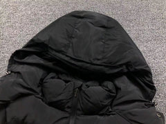 Trapstar Irongate Detachable Hooded Puffer Jacket Black