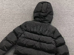 Trapstar Irongate Detachable Hooded Puffer Jacket Black