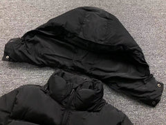 Trapstar Irongate Detachable Hooded Puffer Jacket Black