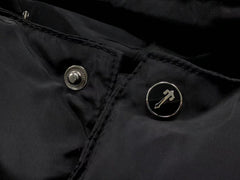 Trapstar Irongate Detachable Hooded Puffer Jacket Black