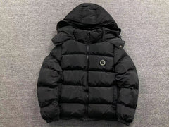 Trapstar Irongate Detachable Hooded Puffer Jacket Black