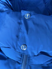 Trapstar Irongate Detachable Hooded Puffer Jacket Blue